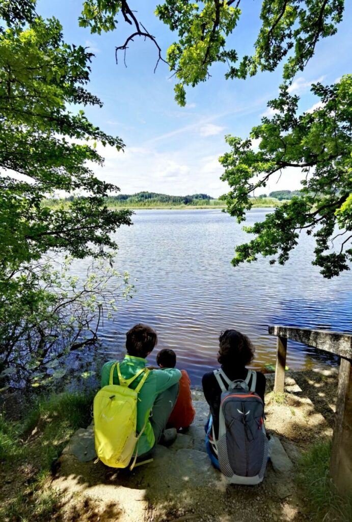 Wanderziel oberhalb der Schlucht: Der Maisinger See