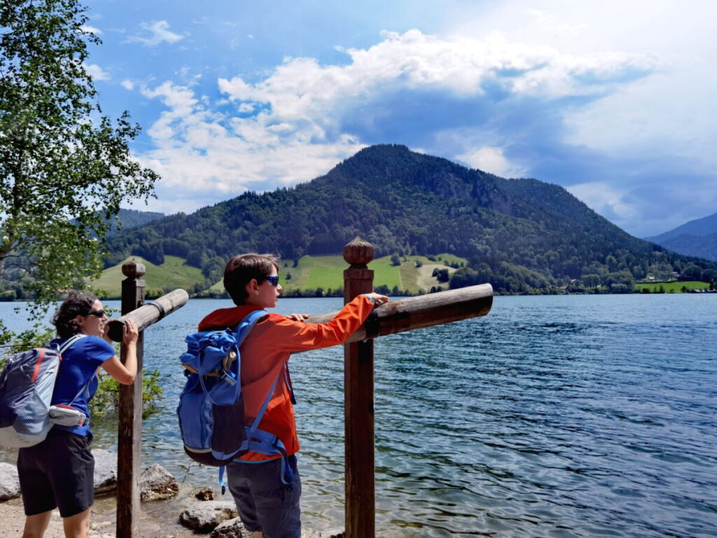 Ausflug mit Kindern München - ab an den Schliersee und Spitzingsee.