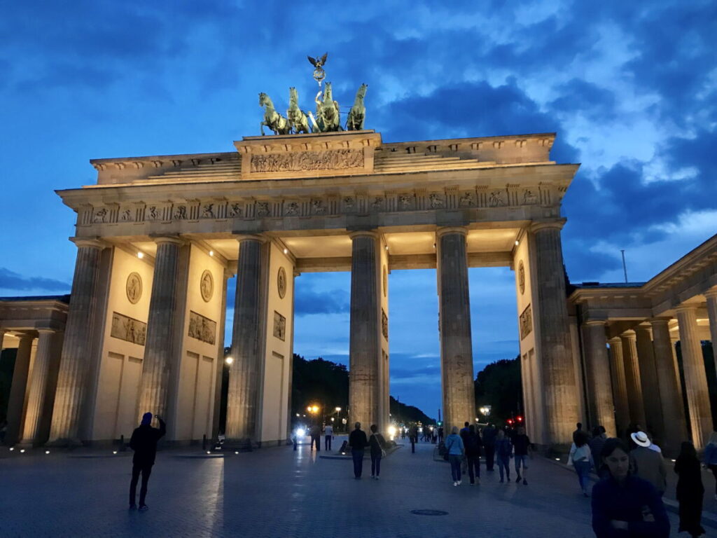 Beliebte Ausflugsziele Deutschland - das Brandenburger Tor in Berlin