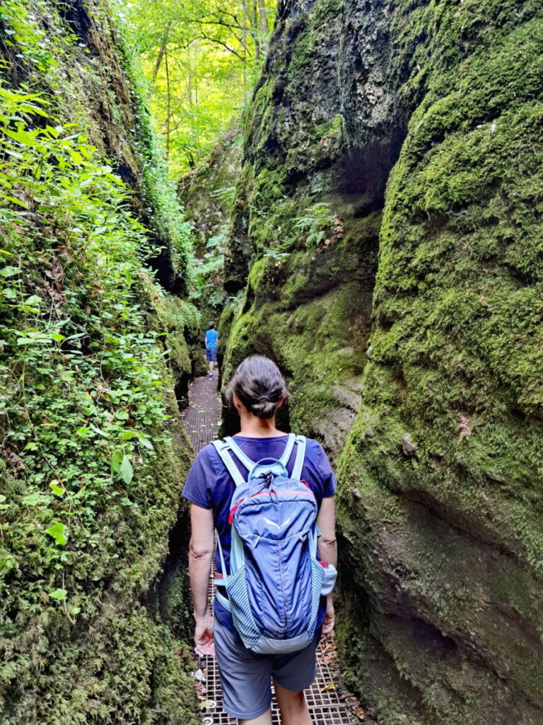 Beeindruckende Ausflugsziele Deutschland - die Drachenschlucht in Eisenach