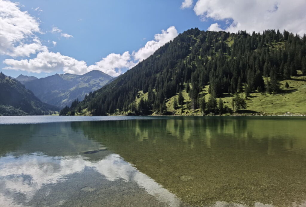 Ausflugsziele Österreich - der Vilsalpsee in Tirol