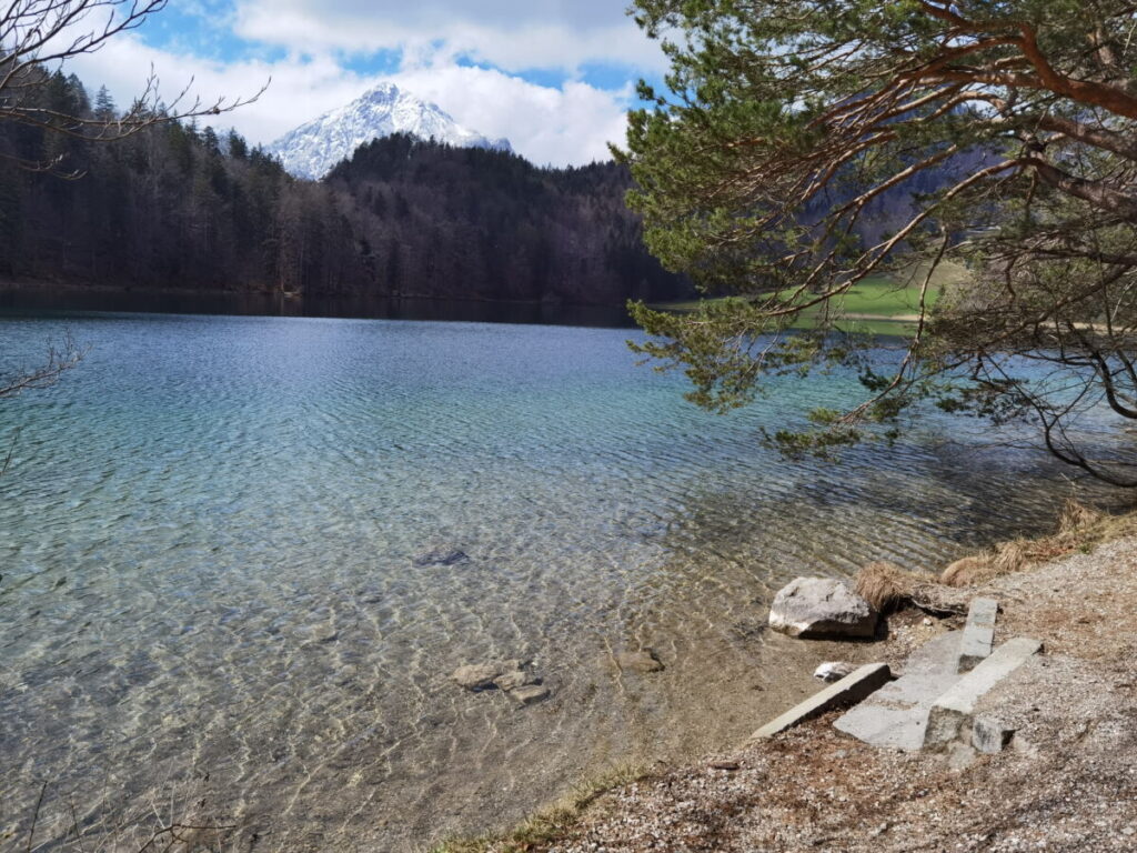 Ausflug mit Kindern München - ab an den Alatsee im Allgäu